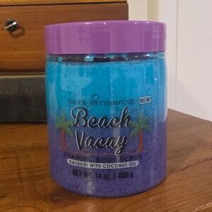 Onyx Bathhouse Beach Vacay Foaming Body Scrub with Coconut Oil